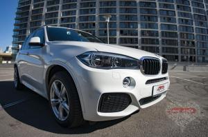 Прокат BMW X5 NEW  М-пакет  (Белый БМВ F15) на свадьбу 3