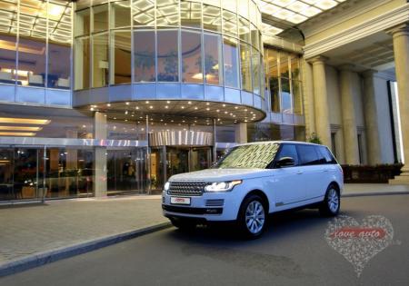 Прокат Range Rover Vogue (Белый Рендж Ровер Вог) на свадьбу