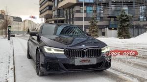 Прокат BMW 5  G30/G31 последний кузов 2021 год (Черный БМВ 5) на свадьбу 1