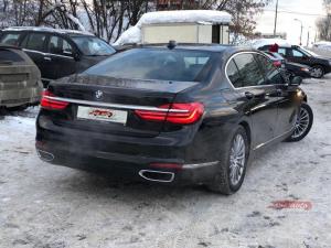 Прокат BMW 7 (черный БМВ G11/G12) на свадьбу 2
