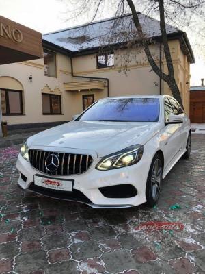 Прокат Mercedes-Benz E212 AMG (Белый Мерседес W212) на свадьбу 3