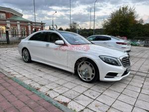 Прокат . Mercedes-Benz S222  комплектация Maybach (Белый Мерседес в комплектации Майбах) на свадьбу 3