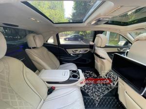 Прокат Mercedes-Benz S222 Maybach (Белый Мерседес Майбах x222) на свадьбу 1